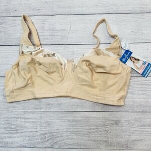 Bestform Comfortable‎ Wireless Bra Unlined Full Coverage 44C Nude NWT